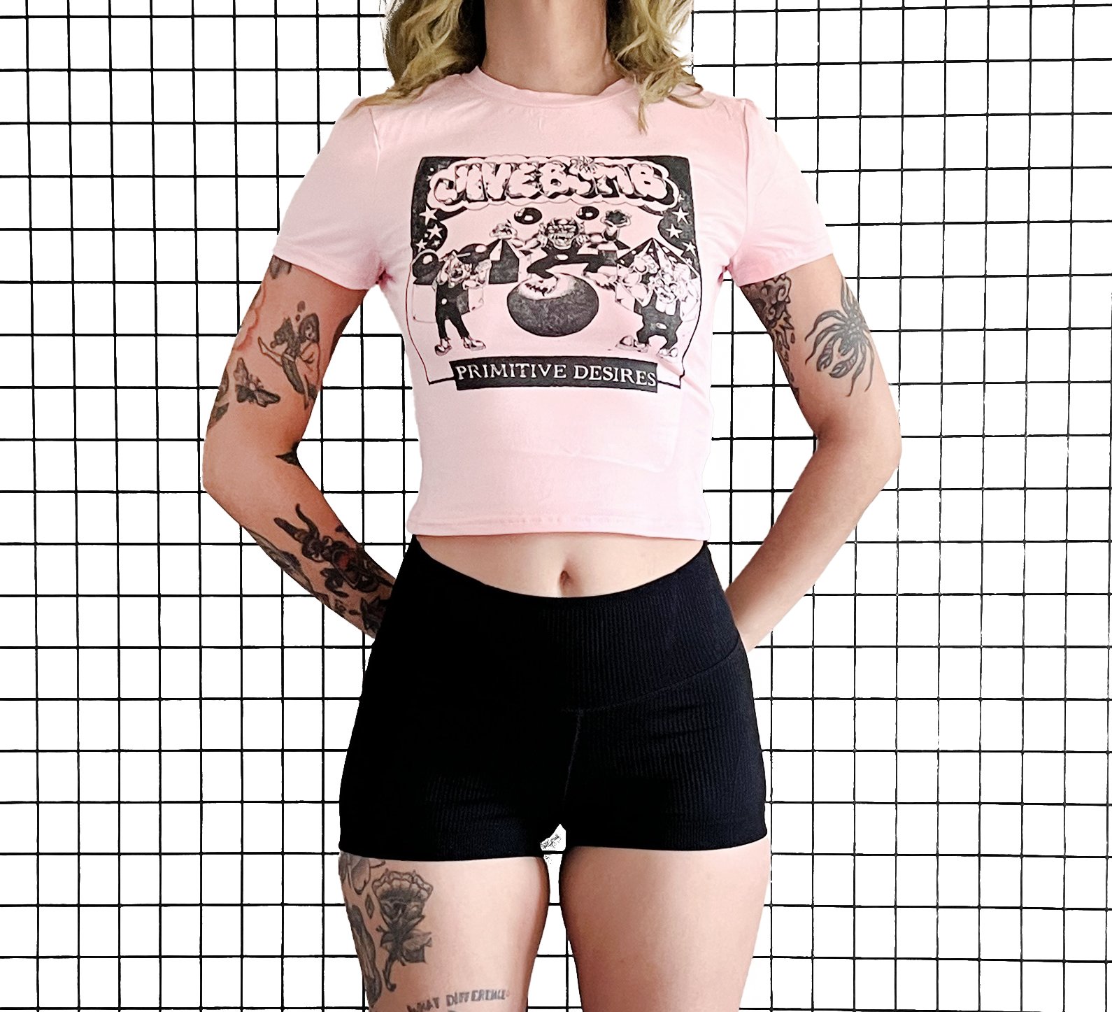 Jivebomb Baby Tee, Size Small