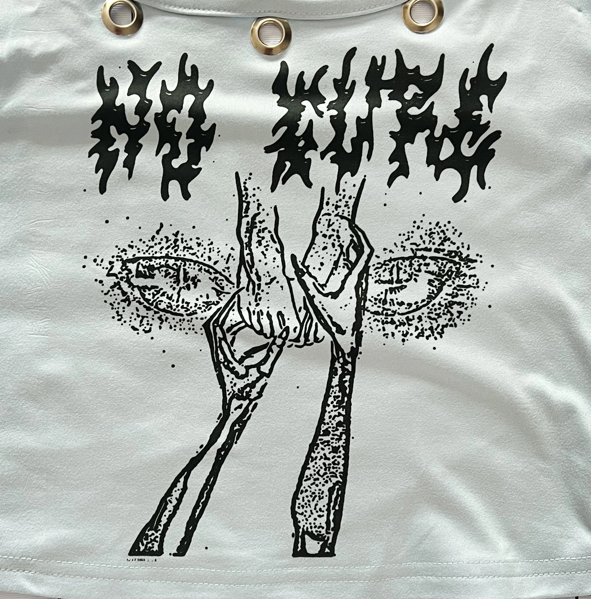 No Cure Blue Tank - Close.jpg