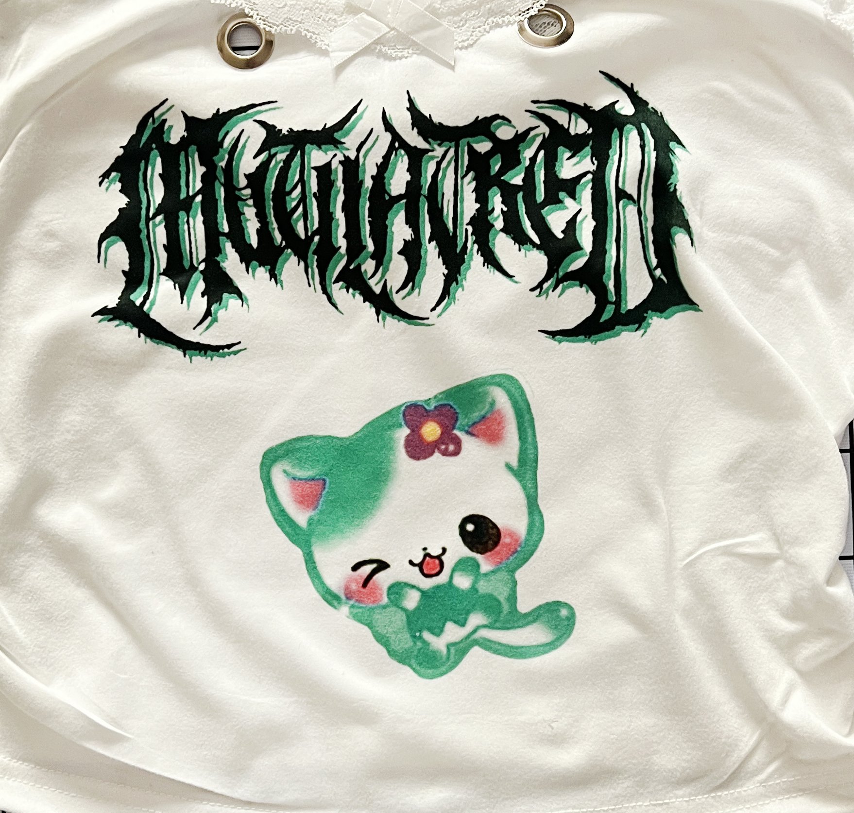 Mutilatred Kitty Lace Tank - Close.jpg