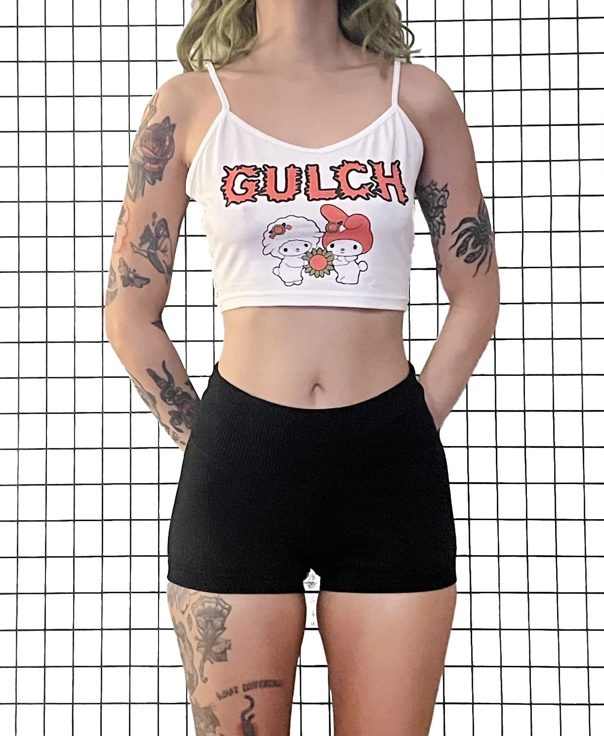 Gulch Sanrio Mini Grommet Tank, size medium