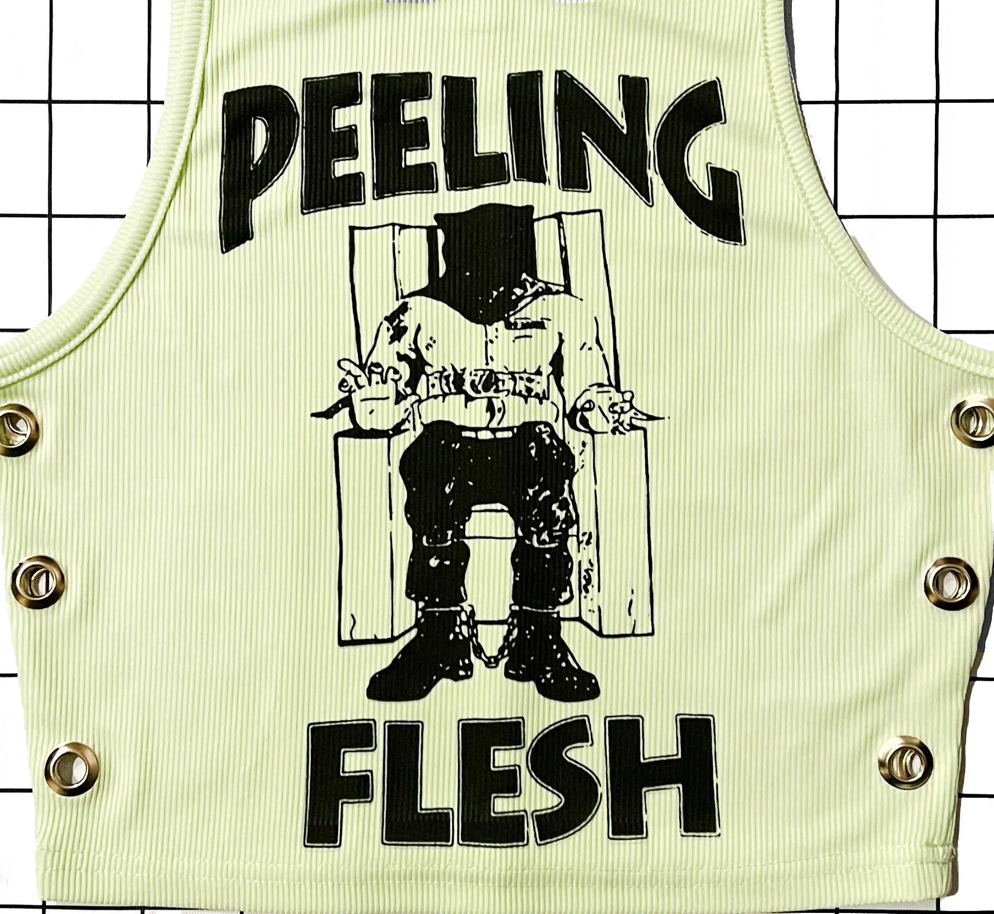 PeelingFlesh Death Mint Tank - Close.jpg