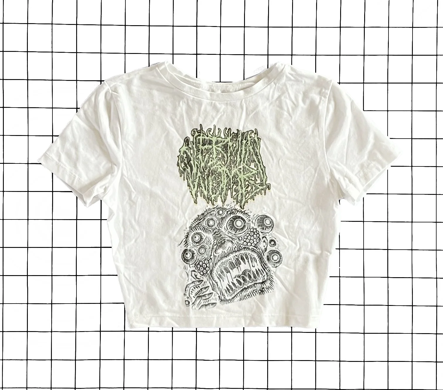 Vermin Womb Crop Top, size x-small