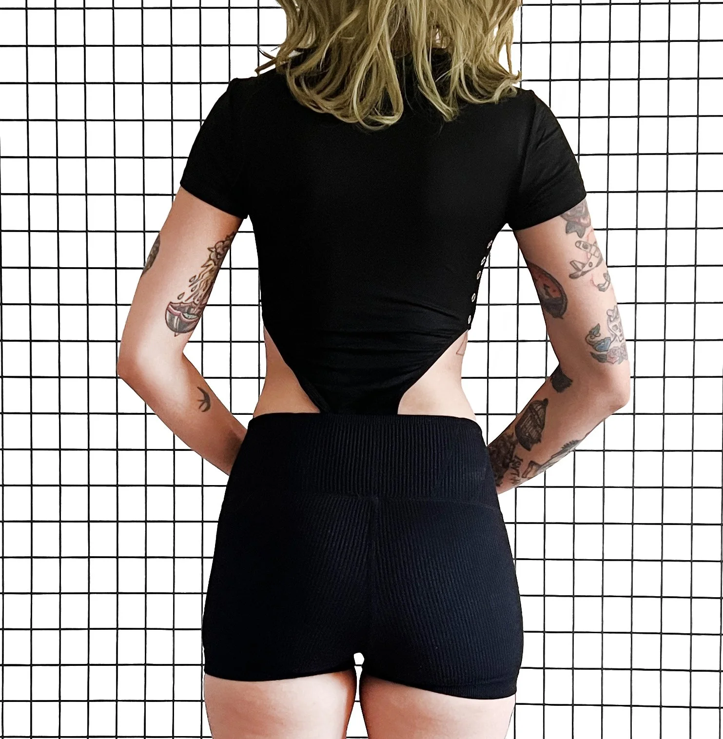 Outta Pocket Crewneck Bodysuit - Back.jpg