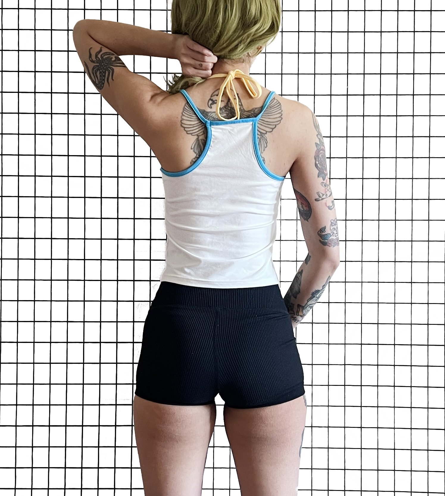 DRAIN Contrast Halter - Back.jpg