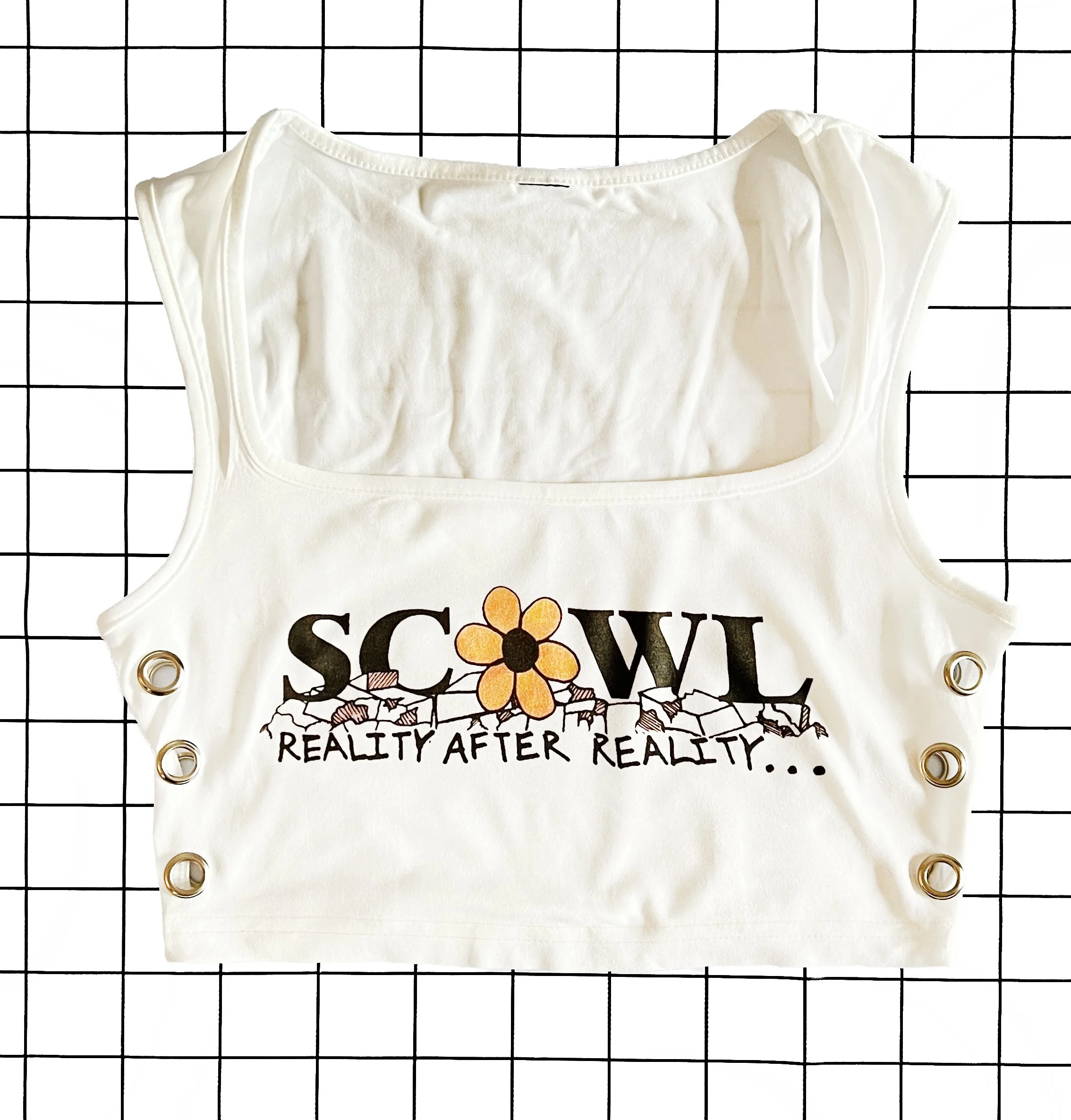 Scowl Grommet Tee - Hanger.jpg