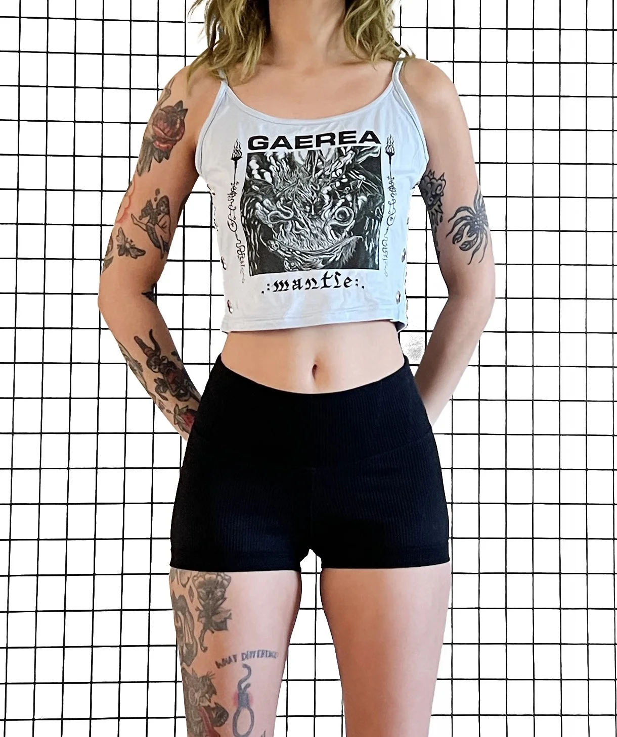 Gaerea 'mantle' Cropped Tank, size medium