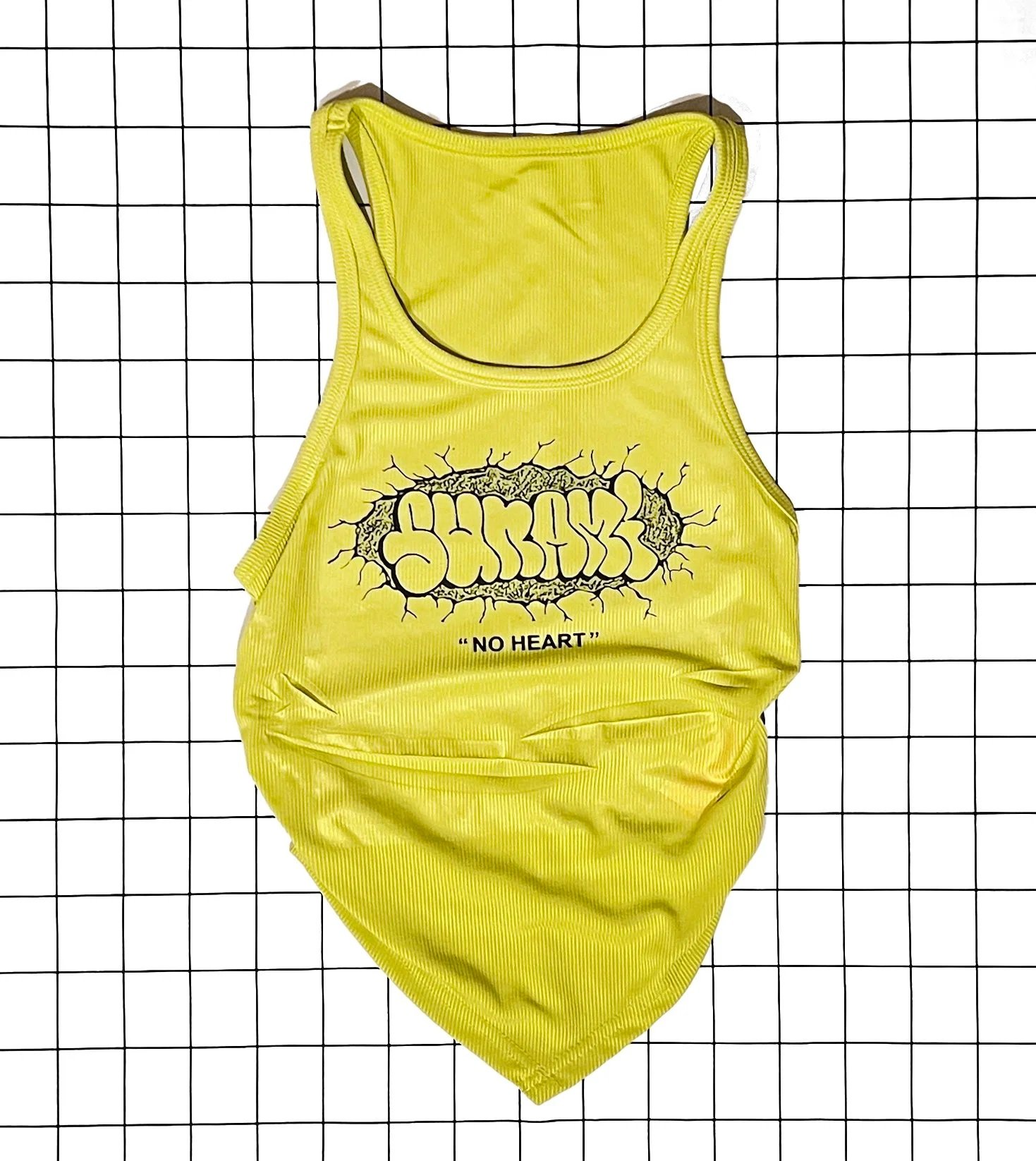 Sunami 'no heart' Triangle Hem Tank, size small