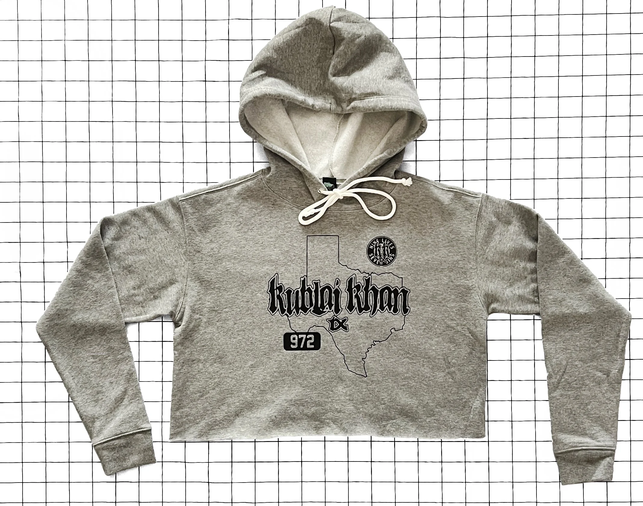 Kublai Khan Crop Hoodie - hanger.jpg