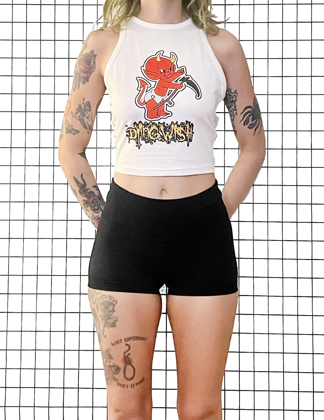 Dying Wish Grommet Racerback Tank, size small