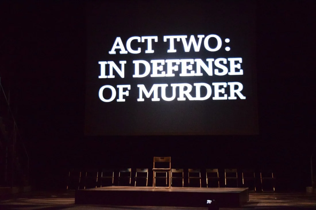 Production photo from Execution of Justice.