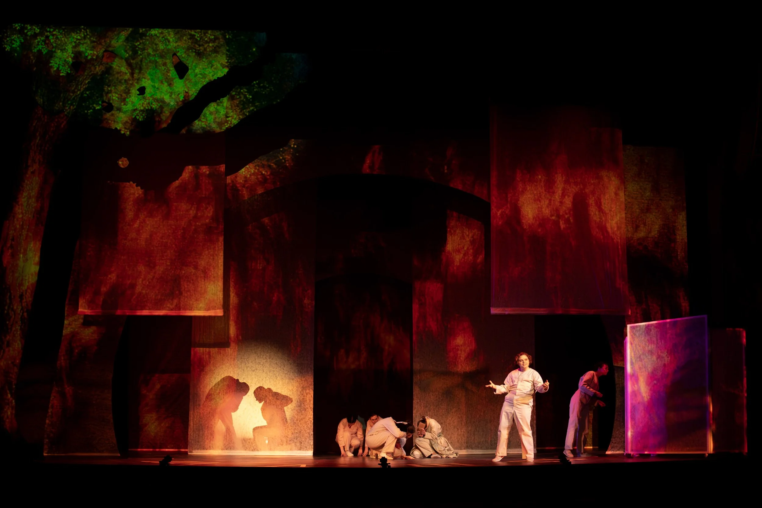 Constantinople burning. Orlando production photo. Photo by Maranda DeBusk