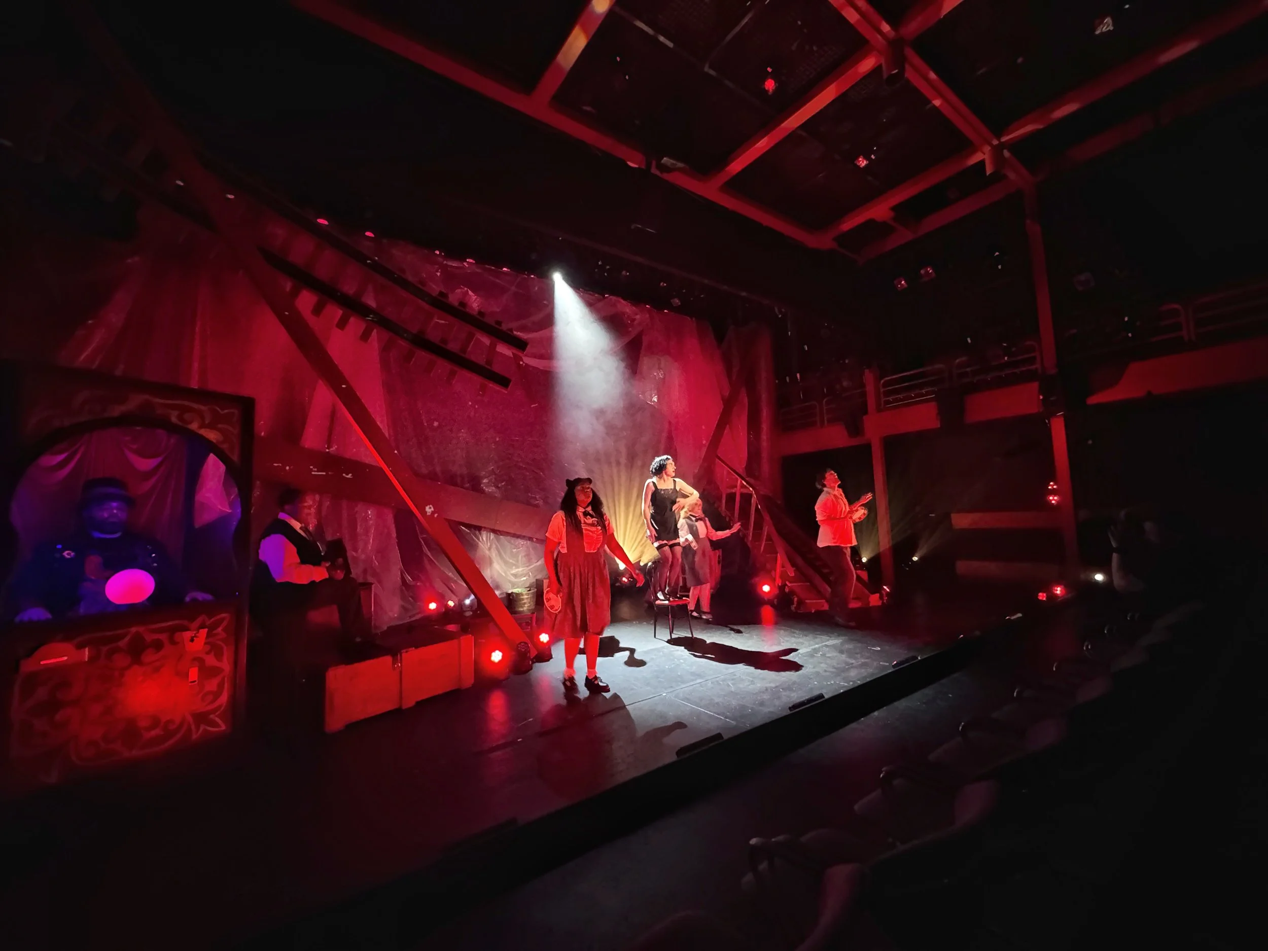 Production photo from Ride The Cyclone