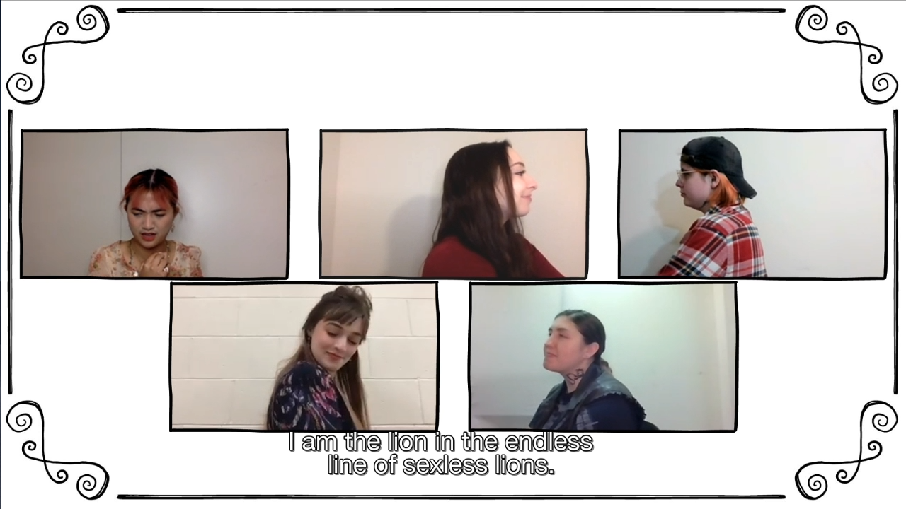 Production screen shot from Collective Rage.
