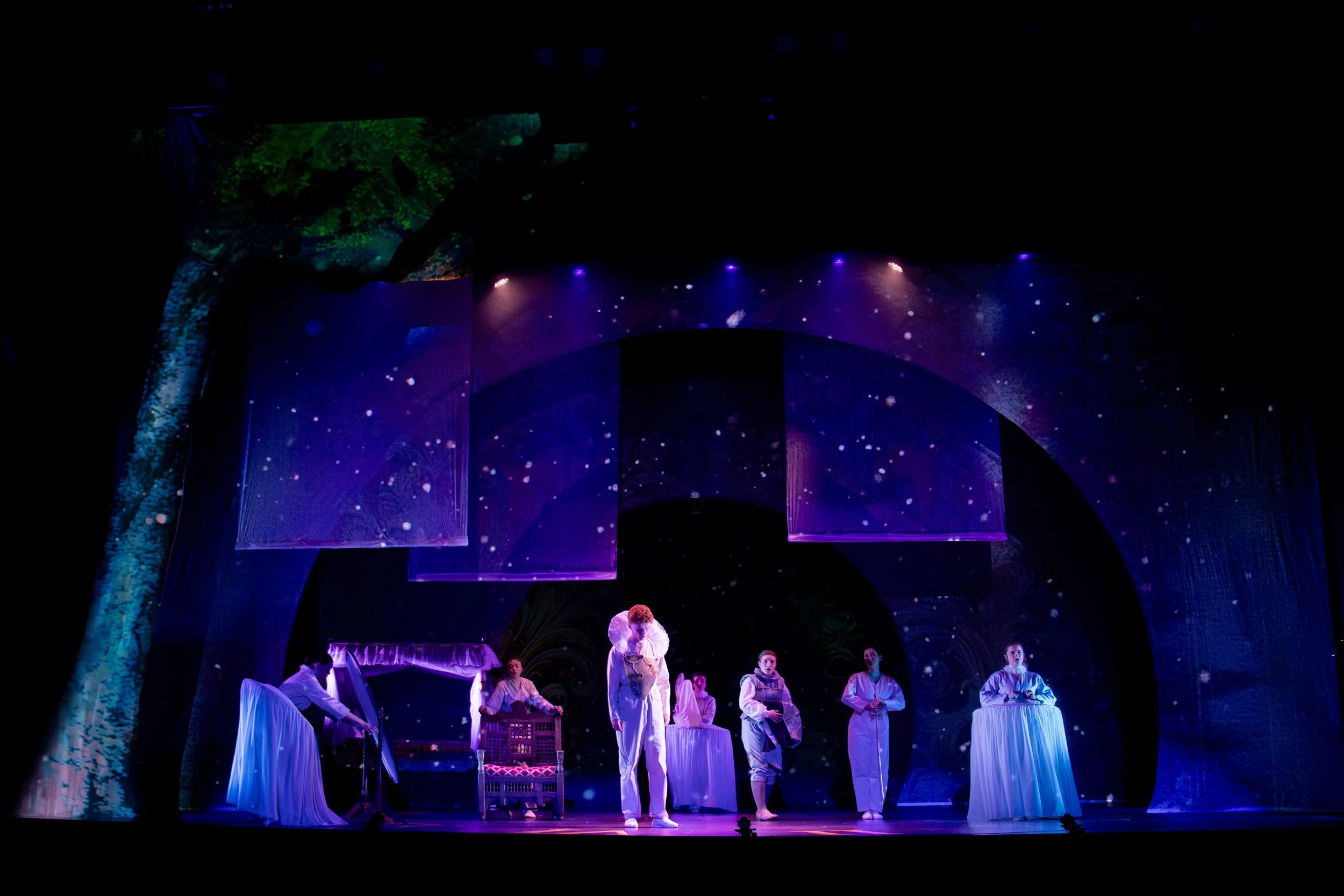 The beginning of the Great Frost. Orlando production photo. Photo by Maranda DeBusk.