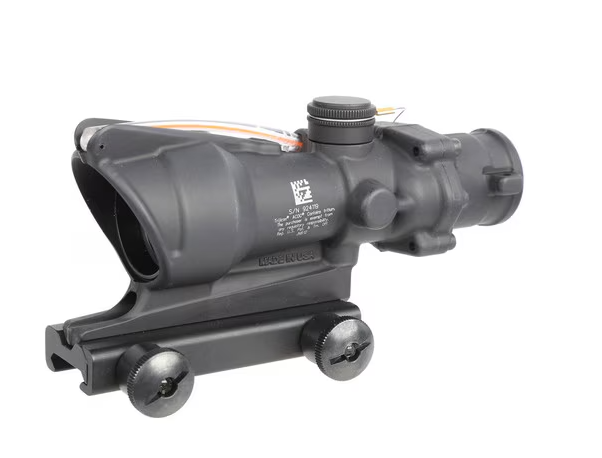 Trijicon ACOG 4x32mm Scope - Dual Illuminated Chevron - Red