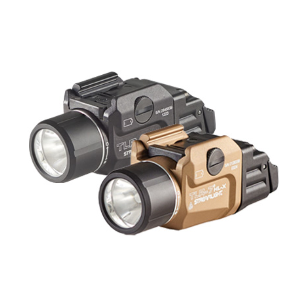 Streamlight TLR-7 HL-X Multi-Fuel Tactical Weapon Light - 1000 Lumens - Rechargeable SL-B9 - Black