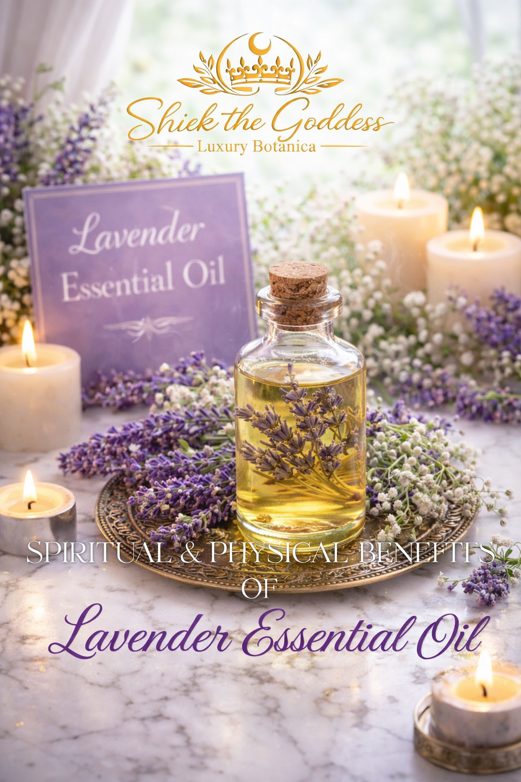 Herbalism After Dark : Lavender Essential Oil Spiritual & Physical Benefits