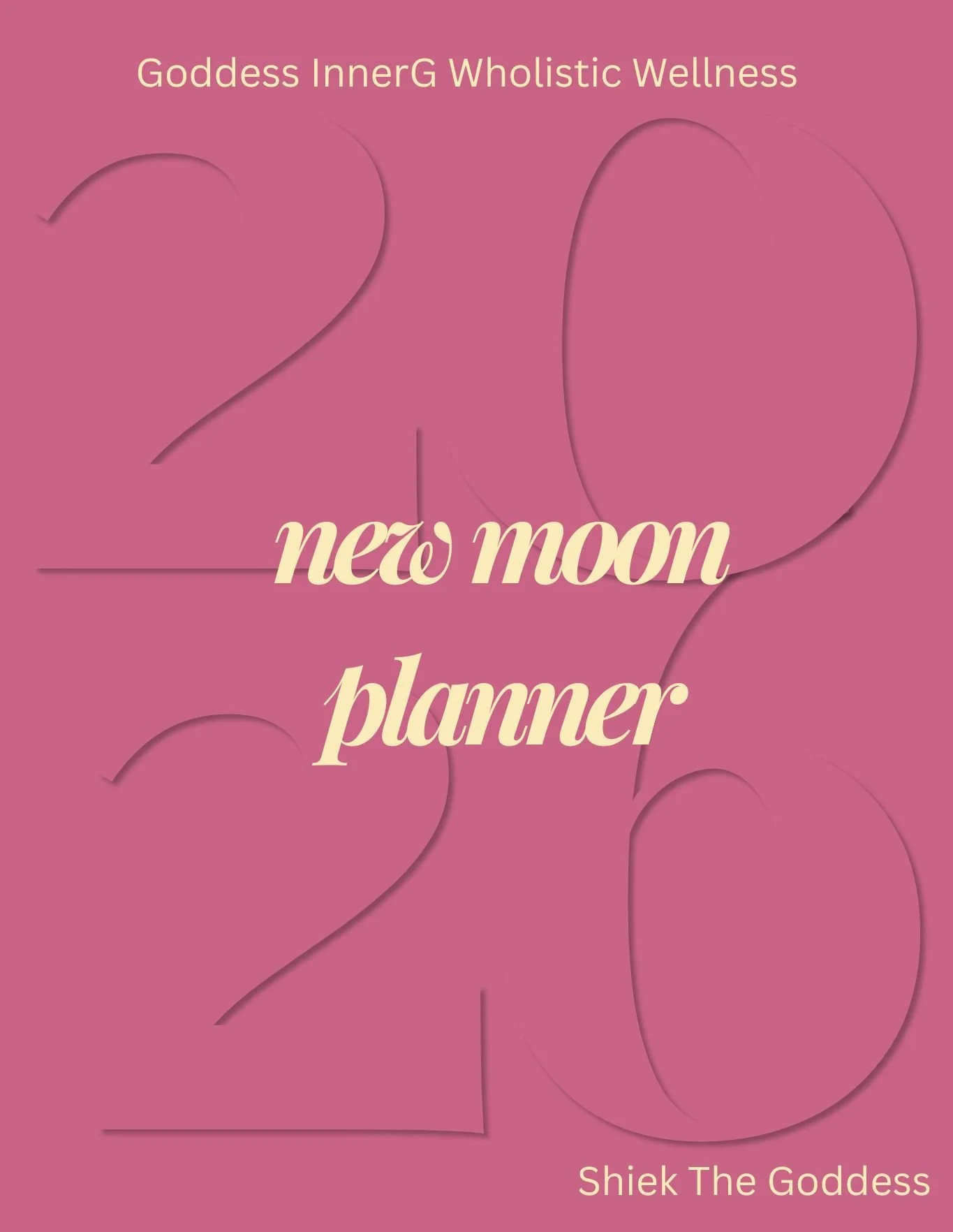 2026 New Moon Planner