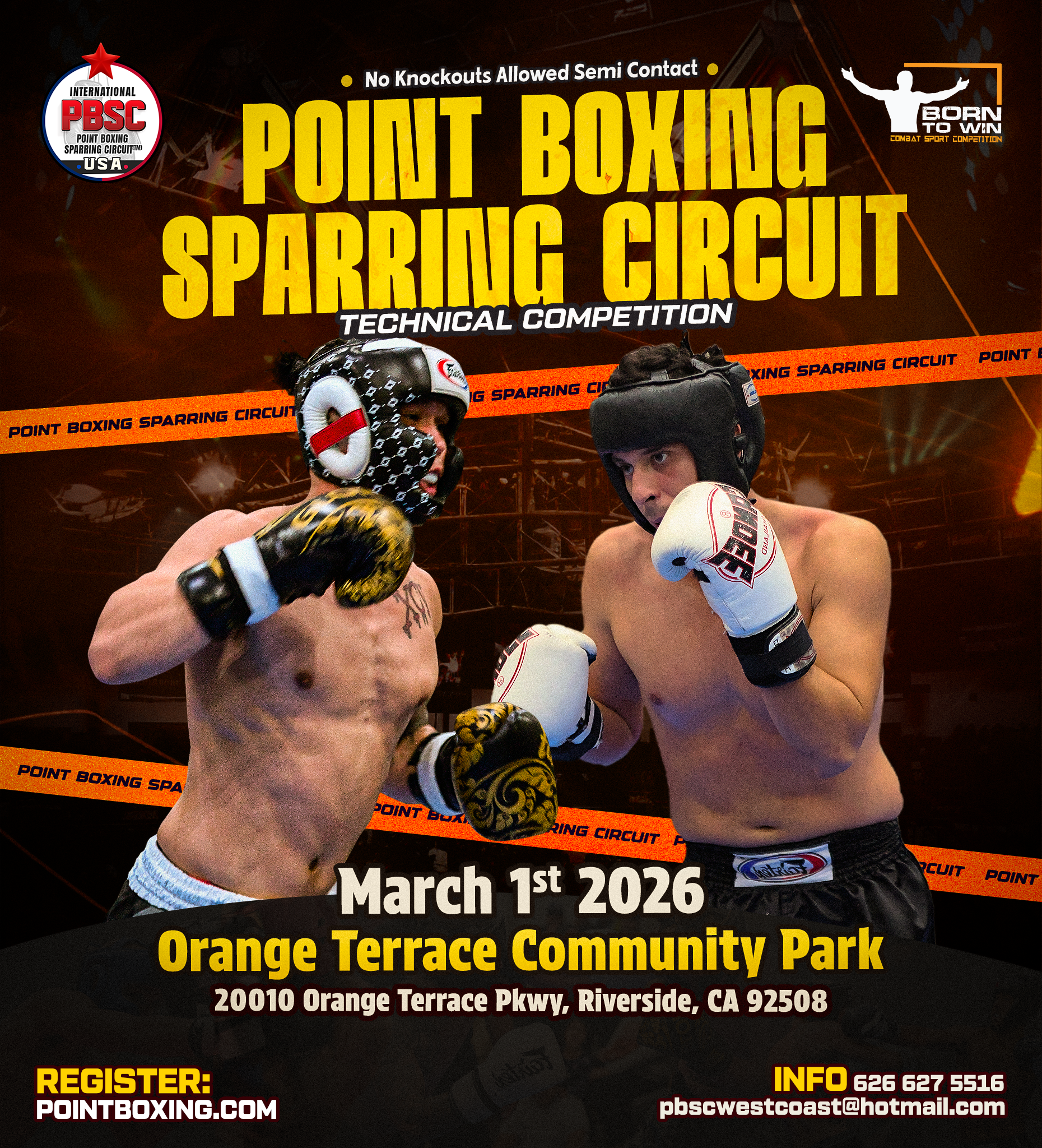 PBSC POINT BOXING SPARRING CIRCUIT - RIVERSIDE, CA