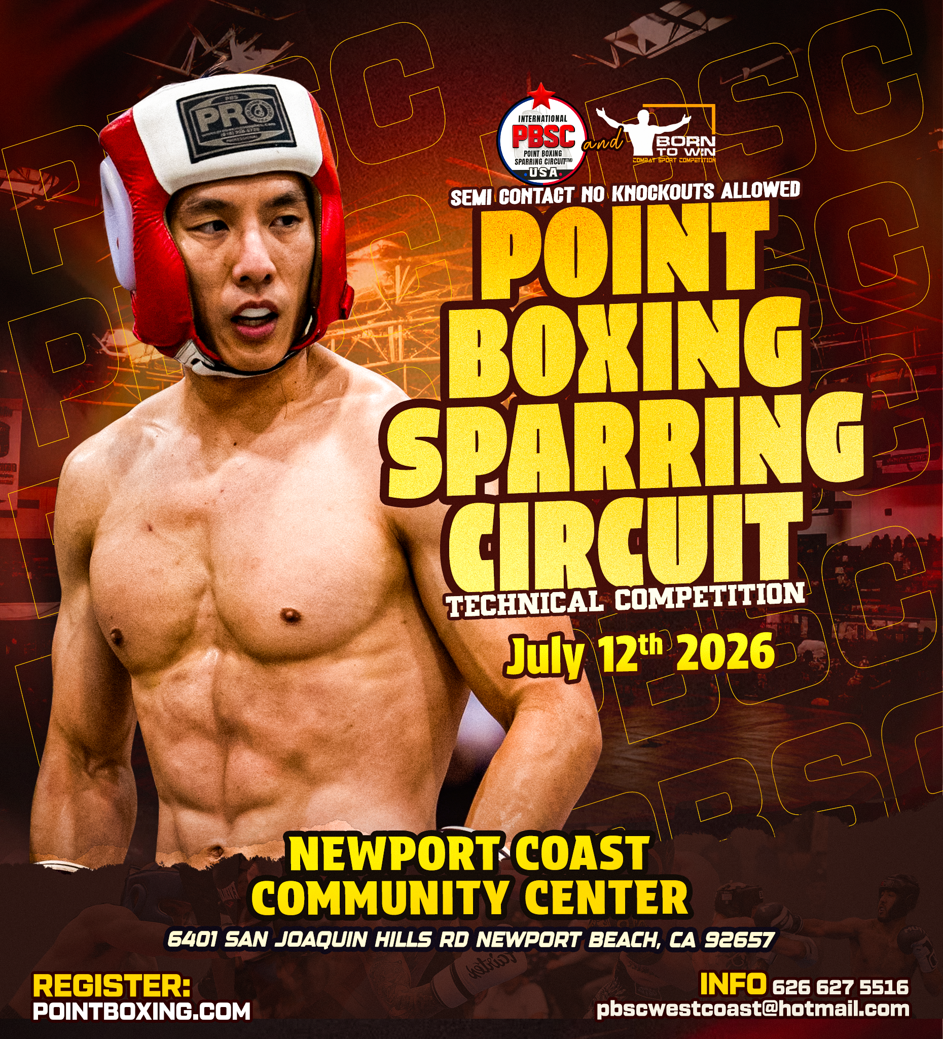 PBSC POINT BOXING SPARRING CIRCUIT - NEWPORT BEACH, CA