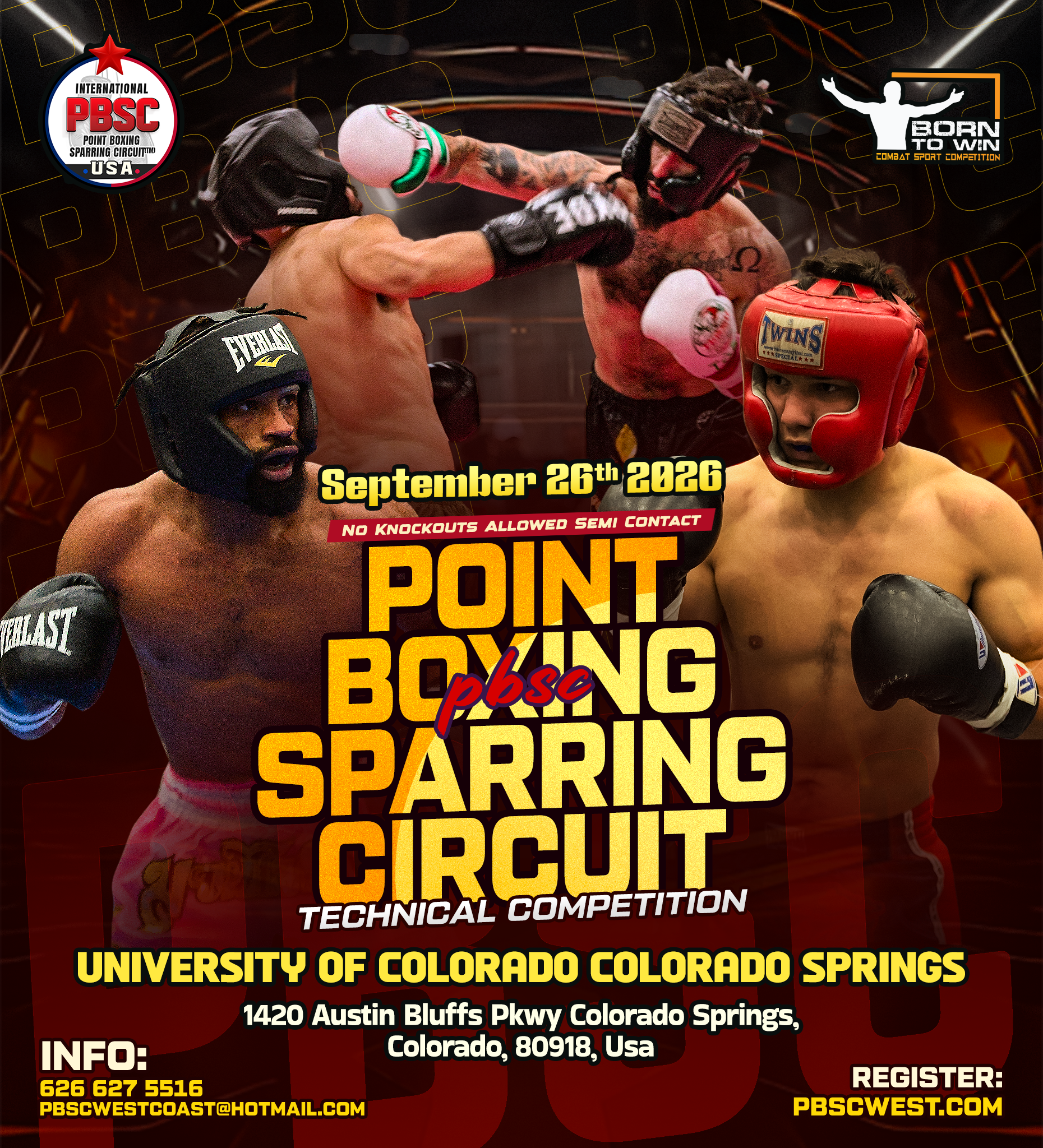PBSC POINT BOXING SPARRING CIRCUIT - COLORADO SPRINGS, CO