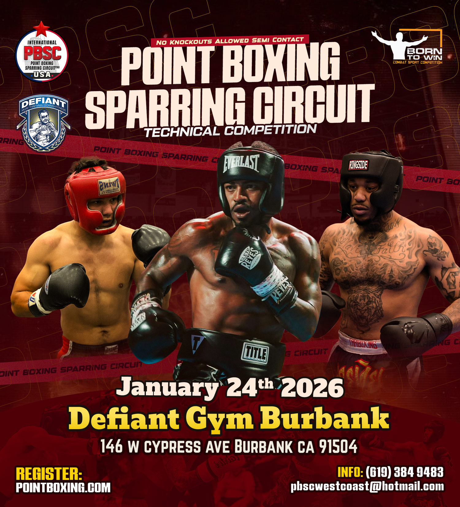 PBSC - POINT BOXING SPARRING CIRCUIT - BURBANK, CA — Point Boxing ...