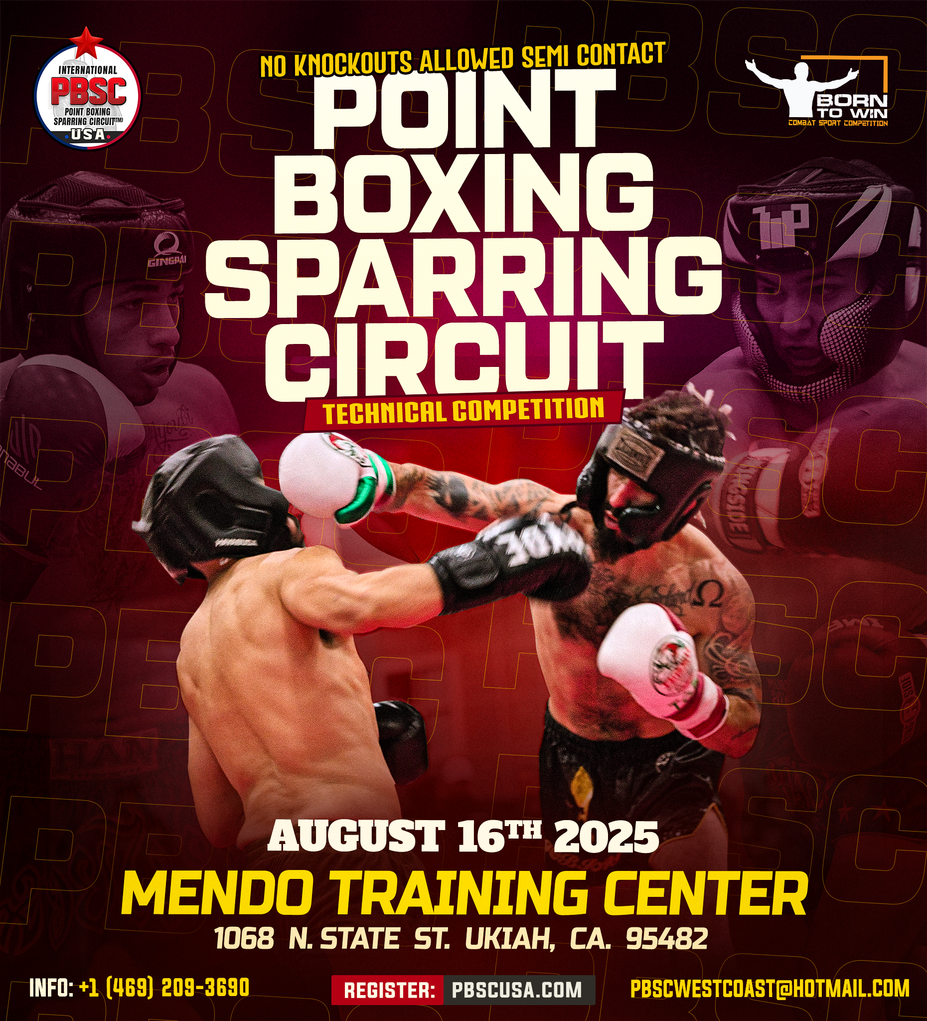 POINT BOXING SPARRING CIRCUIT - UKIAH, CA