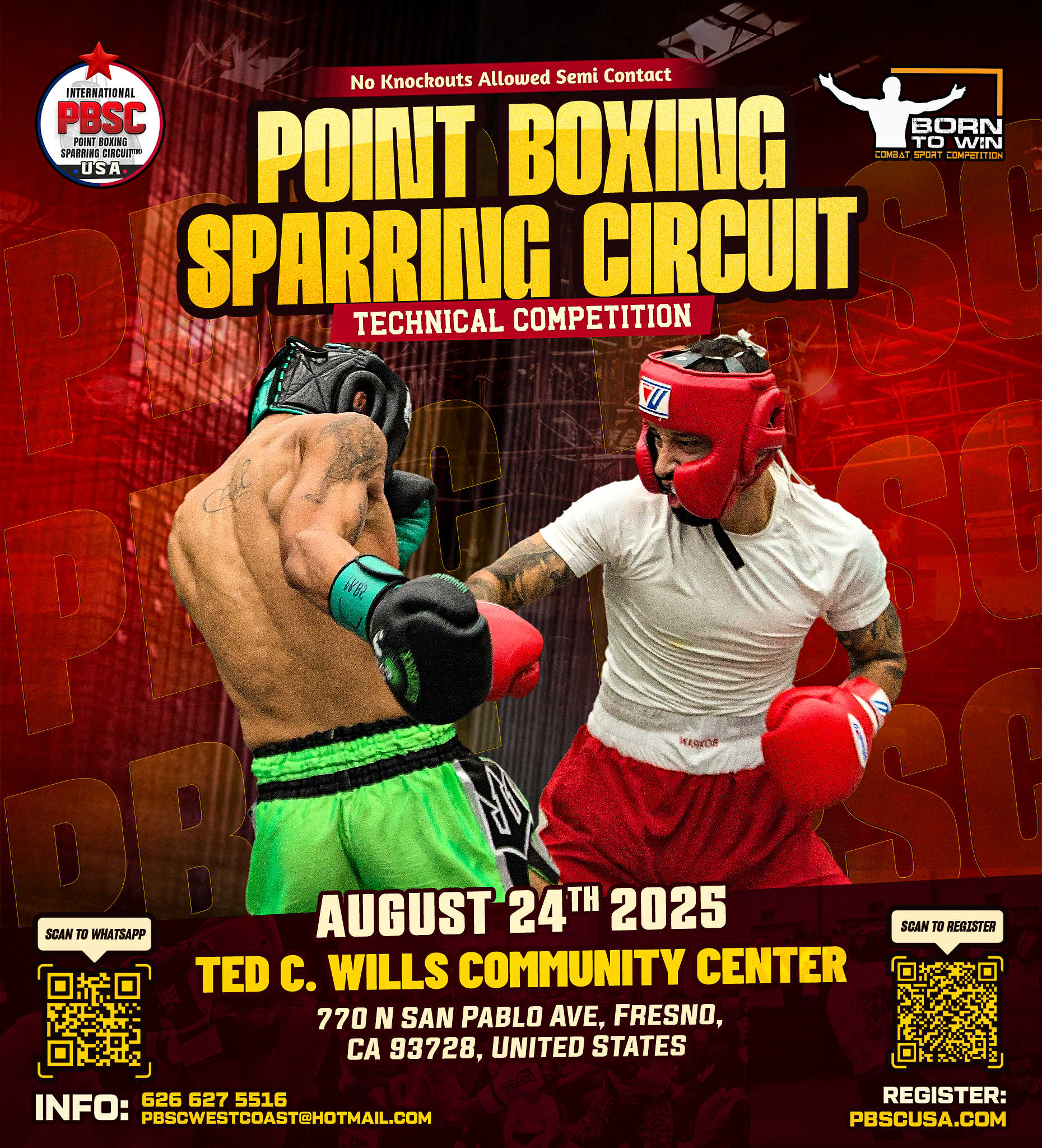 PBSC - POINT BOXING SPARRING CIRCUIT - FRESNO, CA