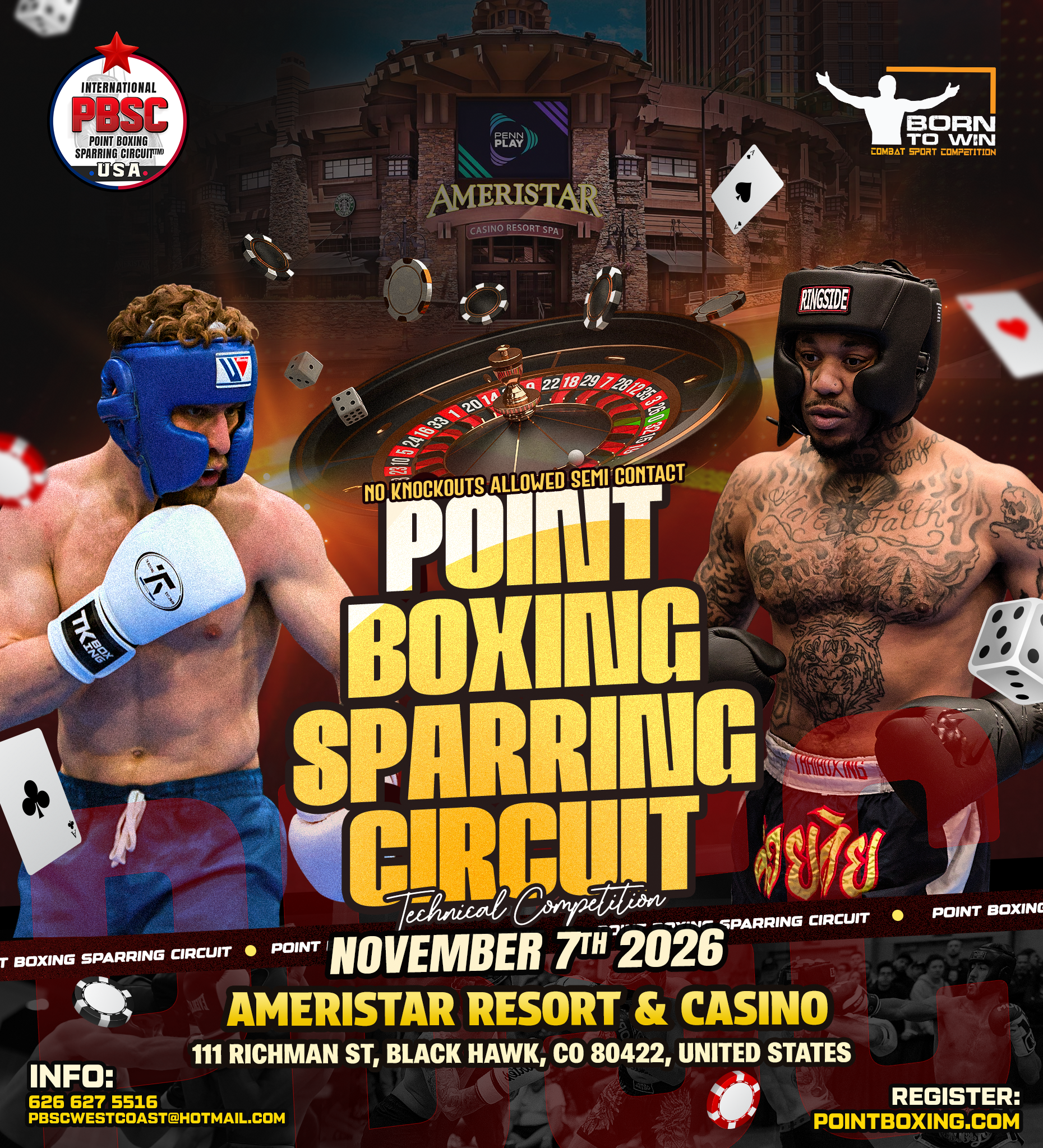 PBSC POINT BOXING SPARRING CIRCUIT - BLACK HAWK, CO