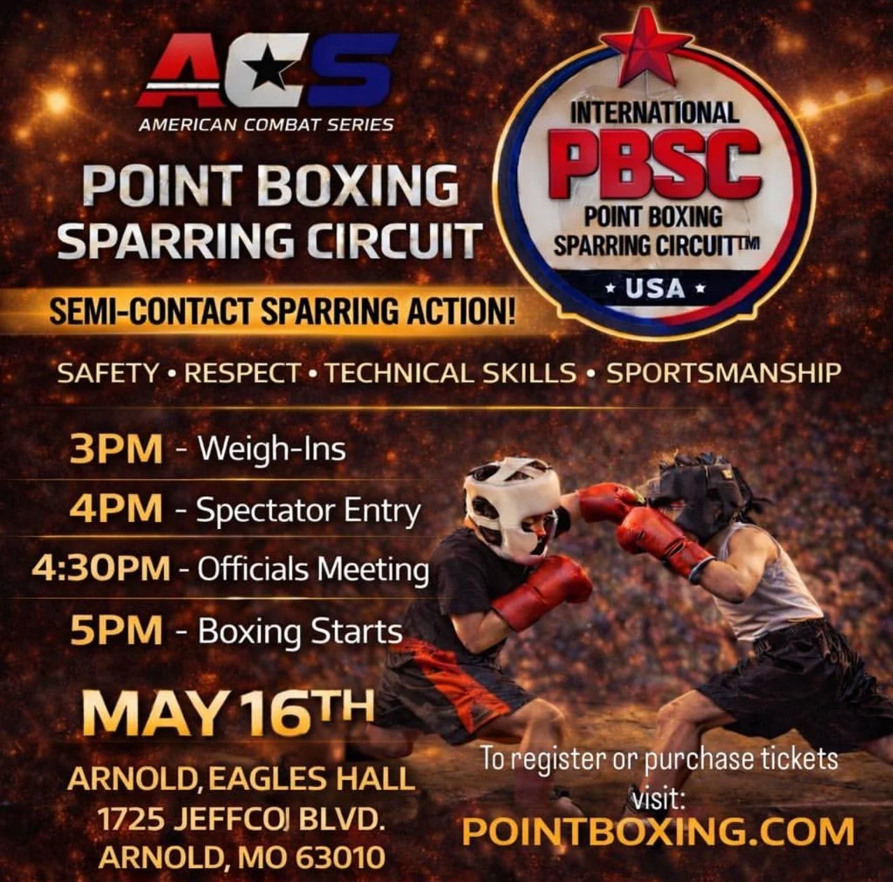 PBSC Competition May 16th - Arnold MO