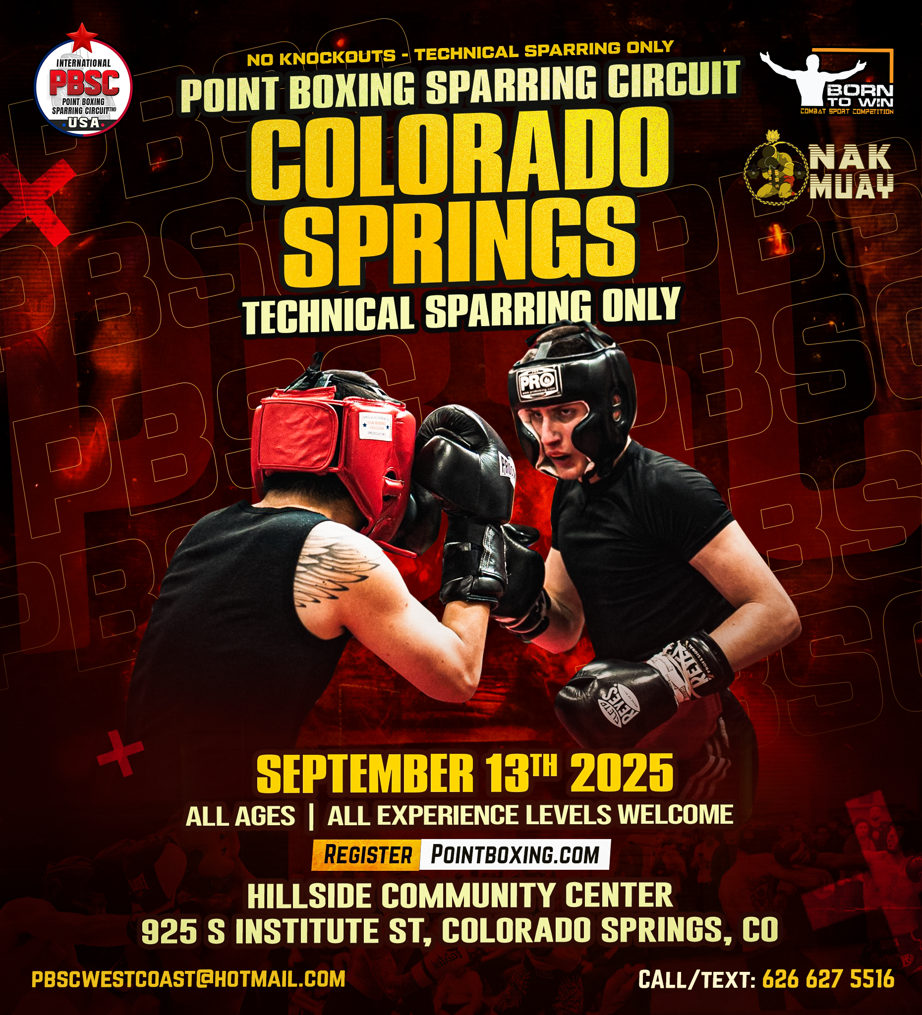 PBSC POINT BOXING SPARRING CIRCUIT - COLORADO SPRINGS, CO