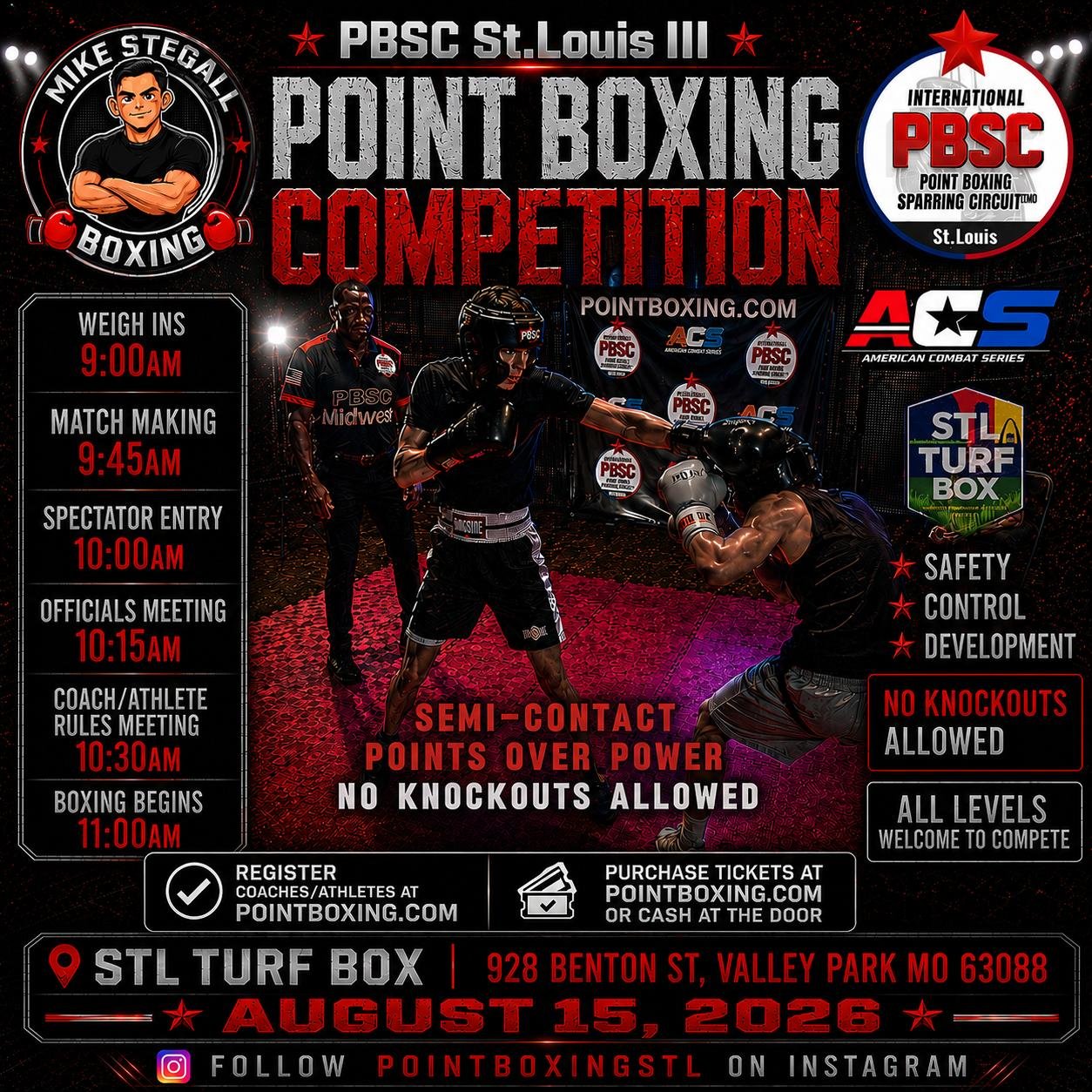 PBSC POINT BOXING SPARRING CIRCUIT - St.Louis III