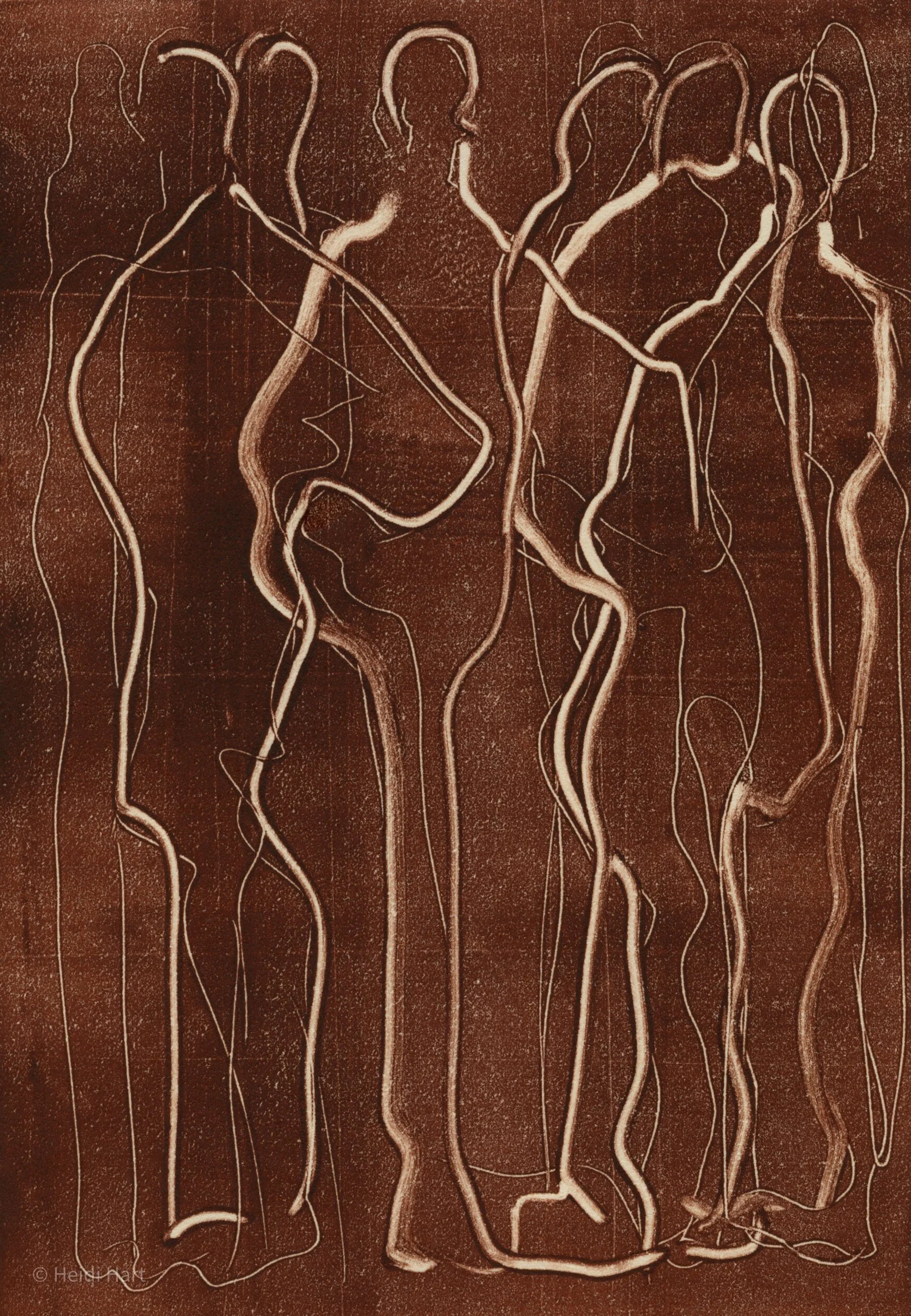 Artwork by the artist Heidi Hundseth Hart.