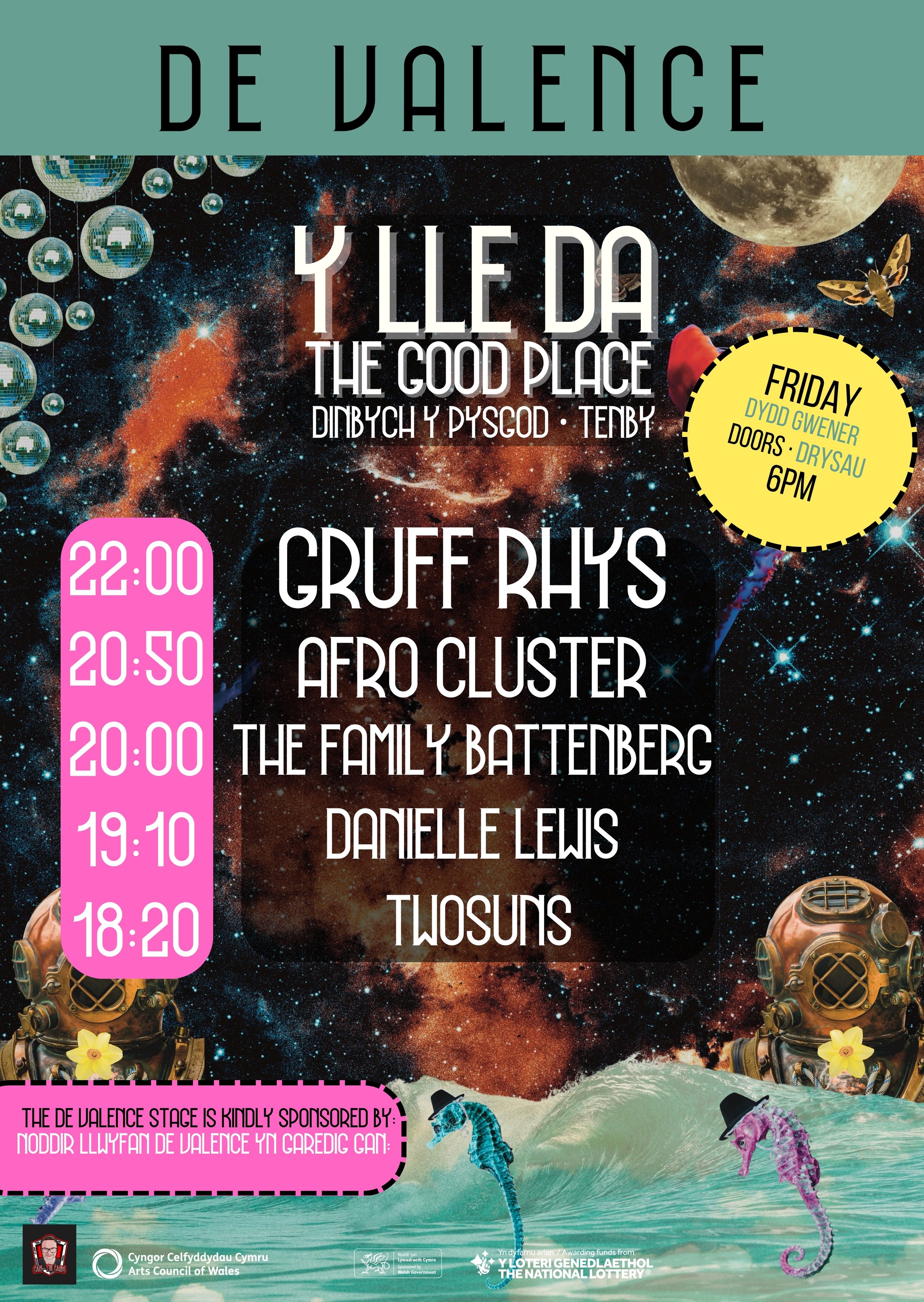 Festival poster designer, Pembrokeshire