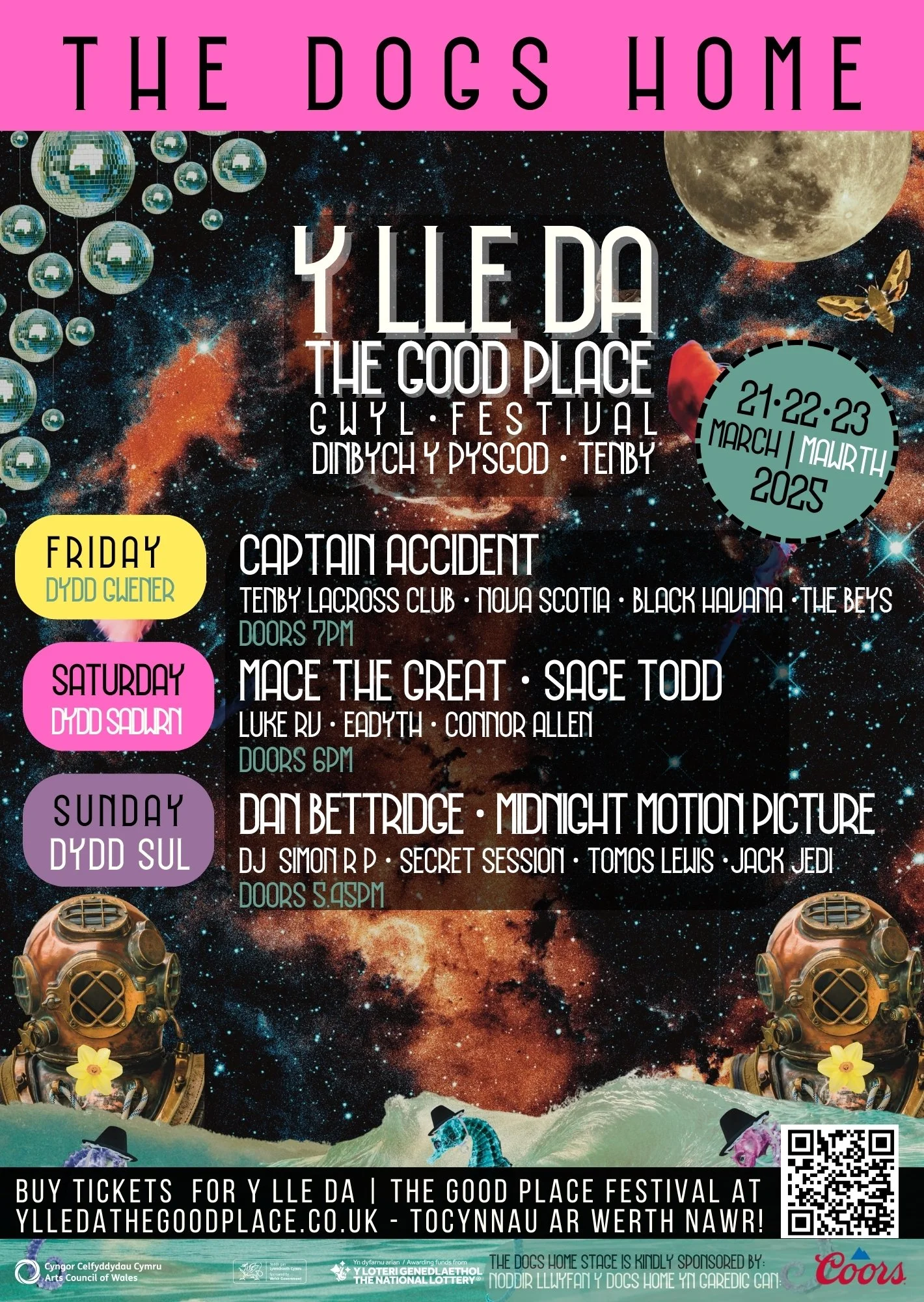 Festival poster designer, Pembrokeshire