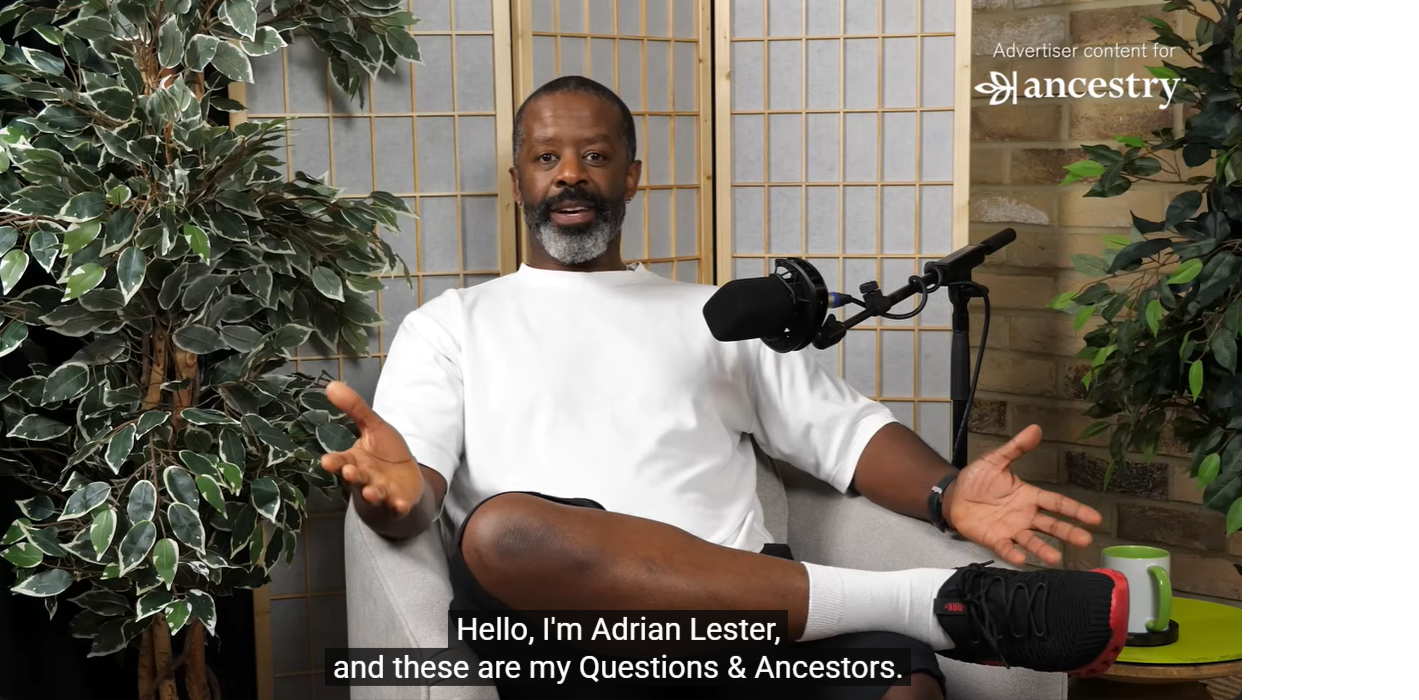 Actor Adrian Lester has long wondered where in Africa his ancestors were from before being enslaved and transported to the Caribbean. Today he finds out.