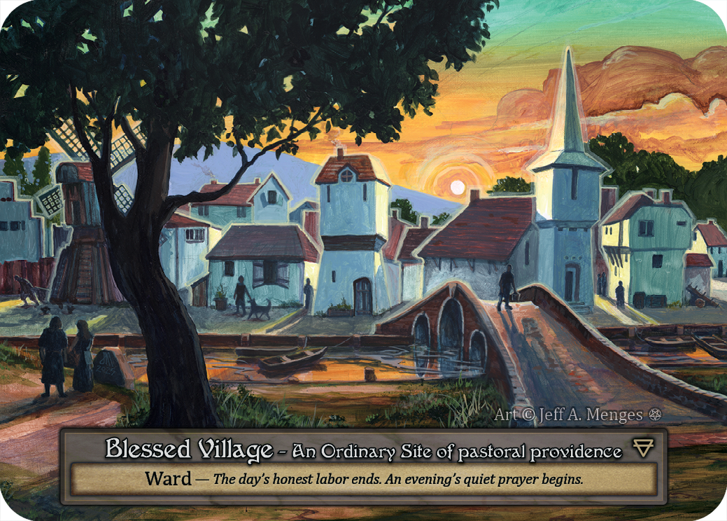 Jeff A Menges - Blessed Village.png
