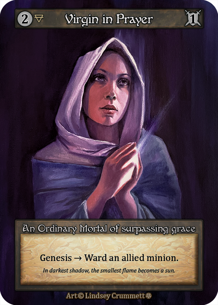 Lindsey Crummett - Virgin in Prayer.png