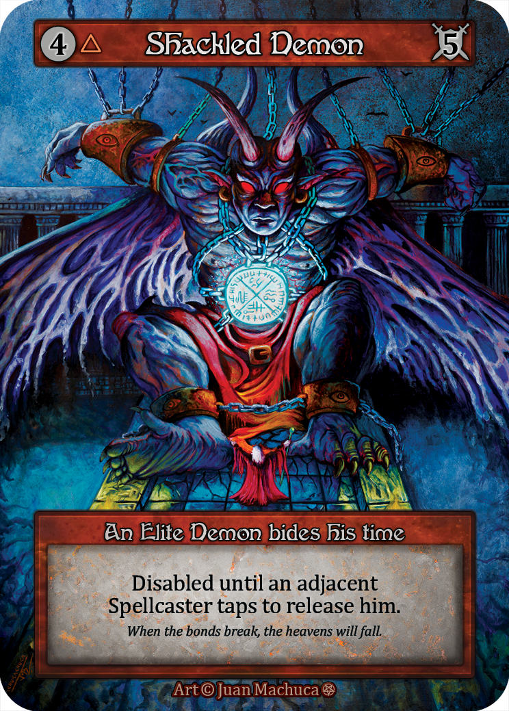 Shackled Demon