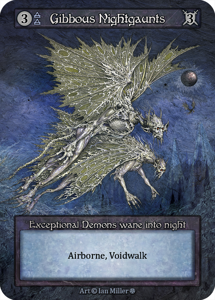 Gibbous Nightgaunts