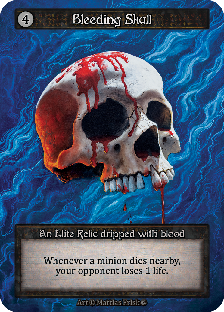 Mattias Frisk - Bleeding Skull.png