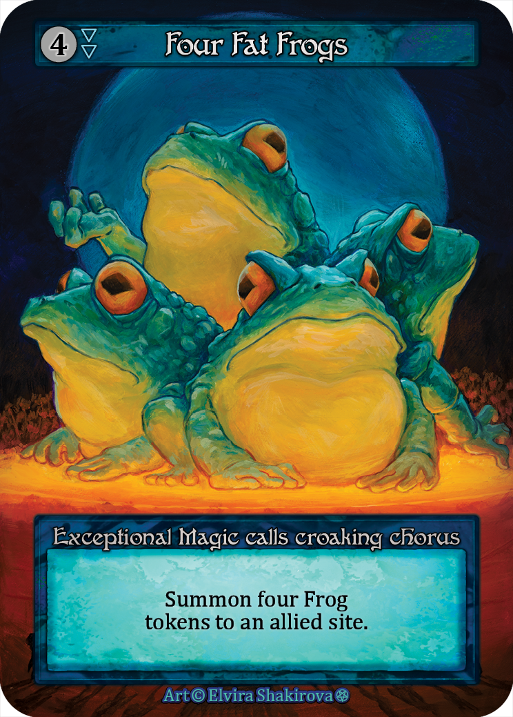 Elvira Shakirova - Four Fat Frogs.png