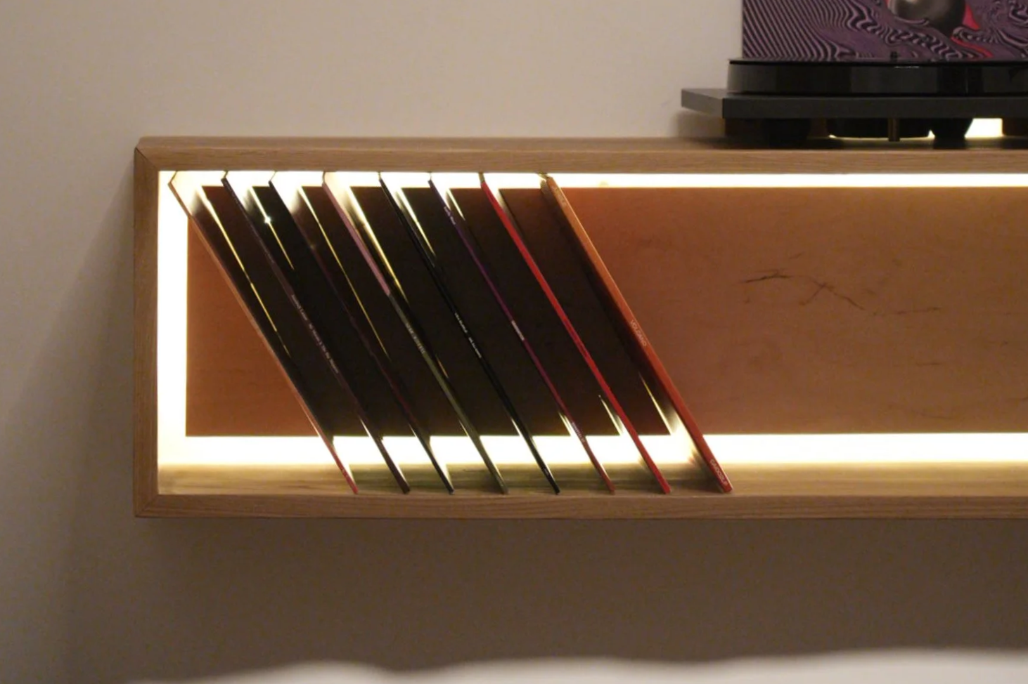 record cabinet(sold)