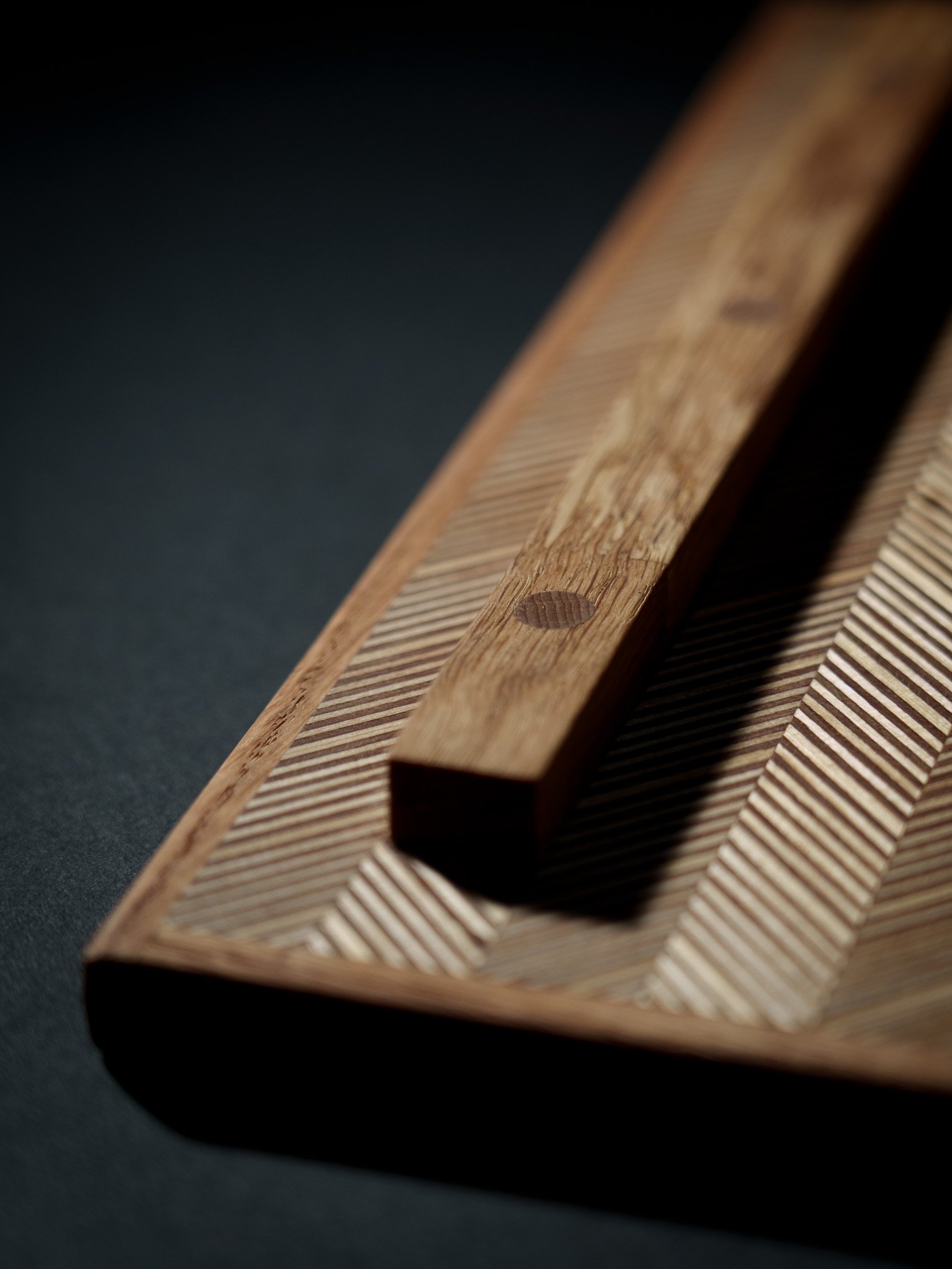 chevron cutting board