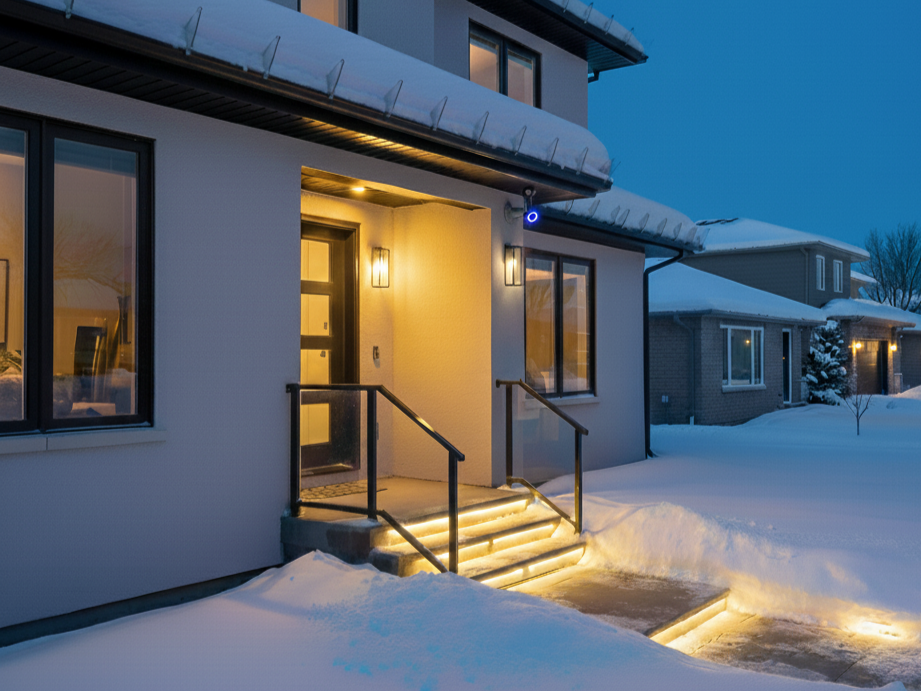 4 Exterior Upgrades to Maximize Safety and Security This Winter