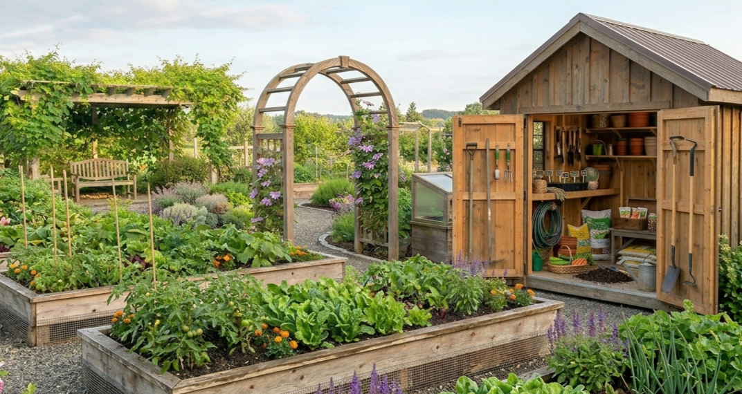 Gardens Rooted in Wellness: Build. Grow. Heal.