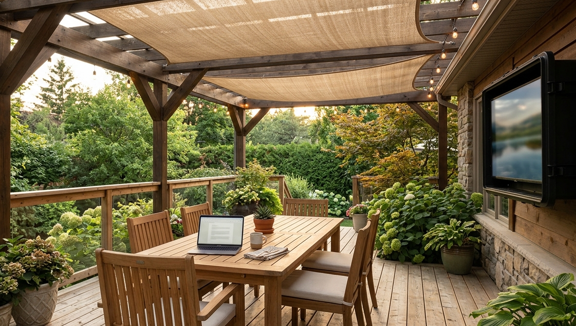 Remote Work: Outdoor Offices for Professionals