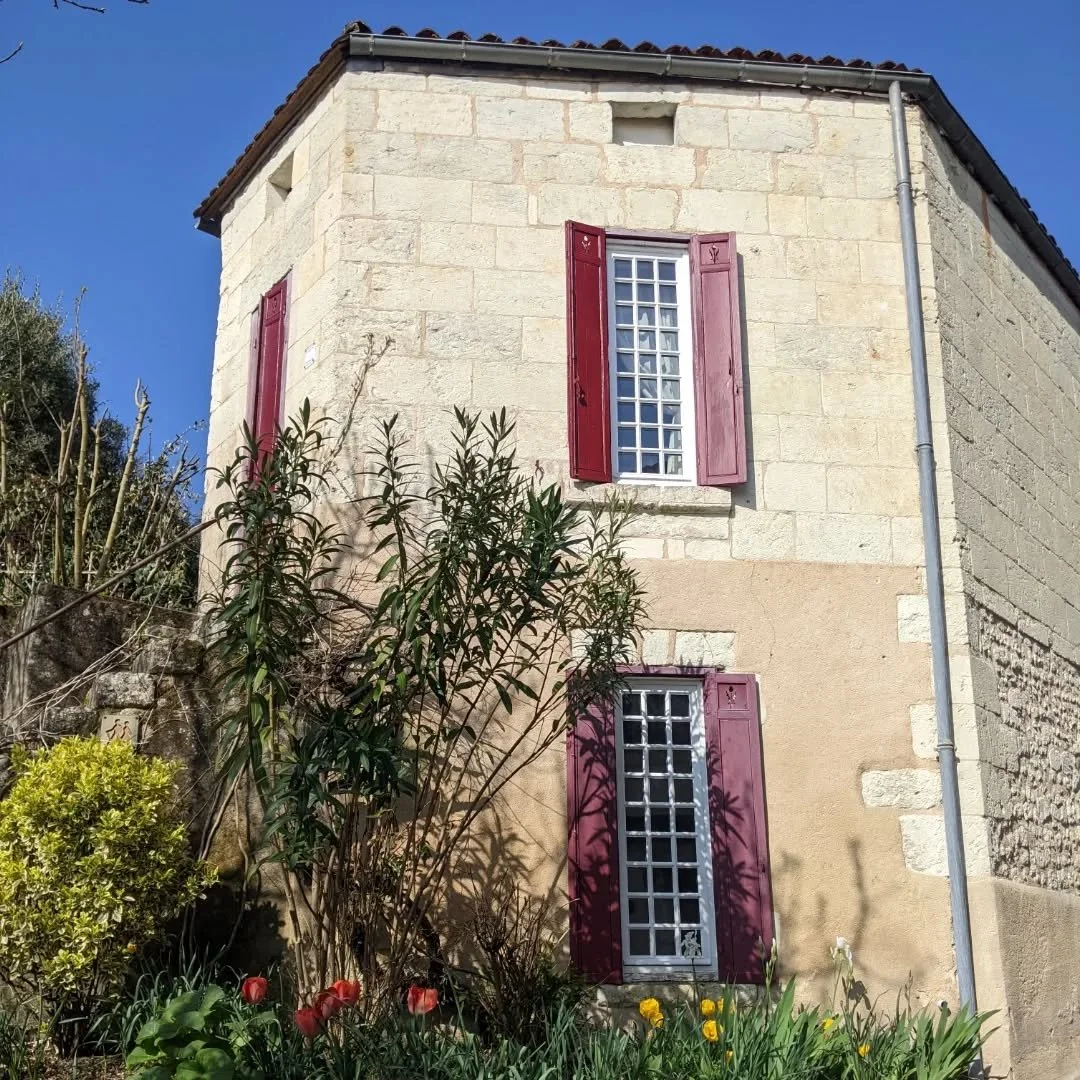 Early spring Sunday in Aubeterre-Sur-Dronne