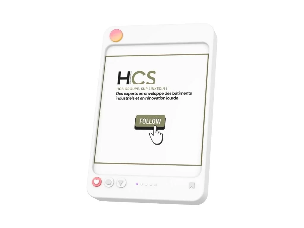 📲 Valoriser l&rsquo;expertise industrielle en ligne
Pour HCS Groupe, nous avons cr&eacute;&eacute; du contenu d&eacute;di&eacute; aux r&eacute;seaux sociaux : mise en avant de chantiers, r&eacute;alisations et savoir-faire technique.
➡ Objectif : do