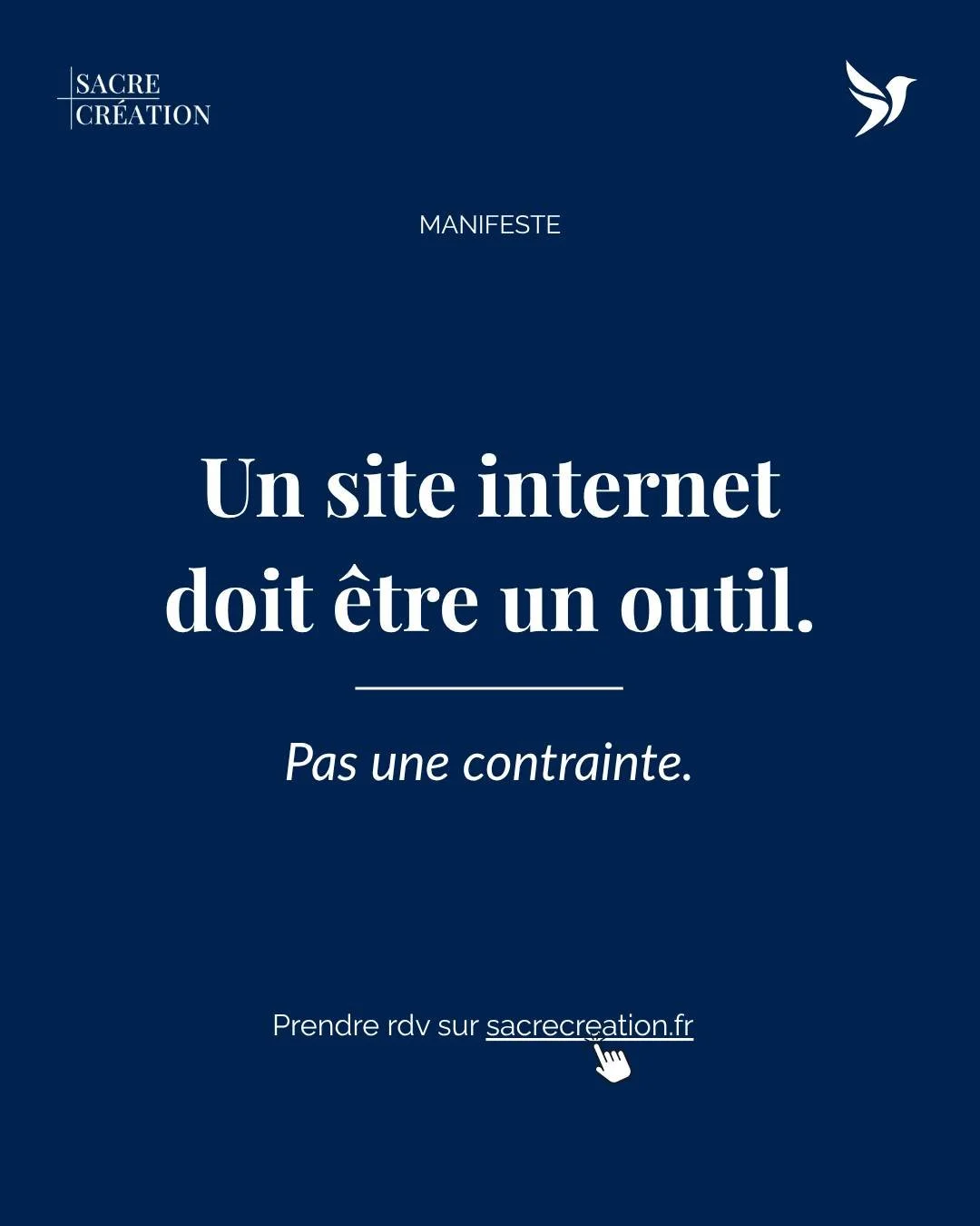 C'est la phrase qui r&eacute;sume tout ce que je fais.

&Agrave; Reims, j'accompagne des artisans, ind&eacute;pendants et TPE qui veulent un site simple, clair et qu'ils peuvent g&eacute;rer eux-m&ecirc;mes.
Rien de plus.

Un projet en t&ecirc;te ? &